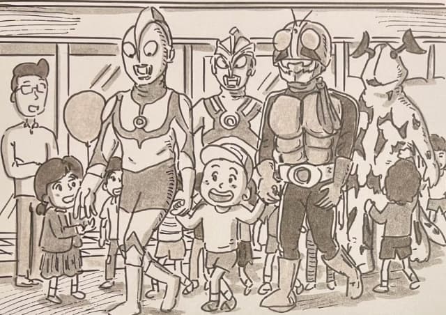 アーティスト 鉄拳 ツッコミどころが多いウルトラマンと遭遇！？