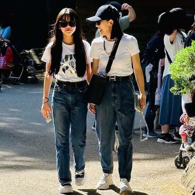 矢沢心と並ぶ娘がまるで友達!魔裟斗も「長女6年生もうすぐ心より大きくなりそう」