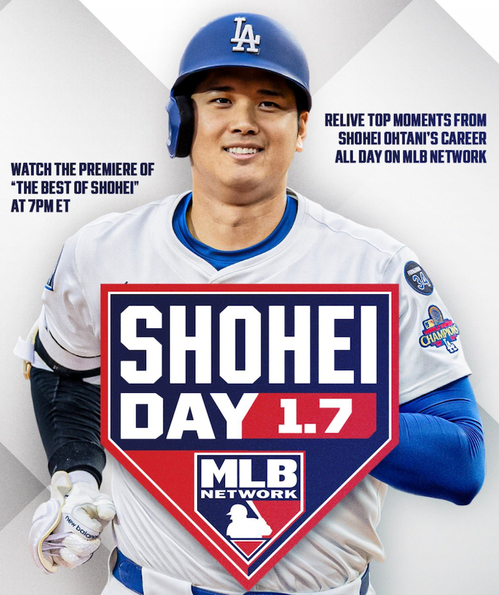 ショウヘイ・オオタニデー！MLBネットワークが特別番組を放送
