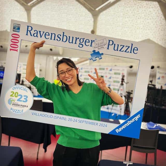 アノ女優がジグソーパズル世界大会に出場❗️気になる結果は、、、