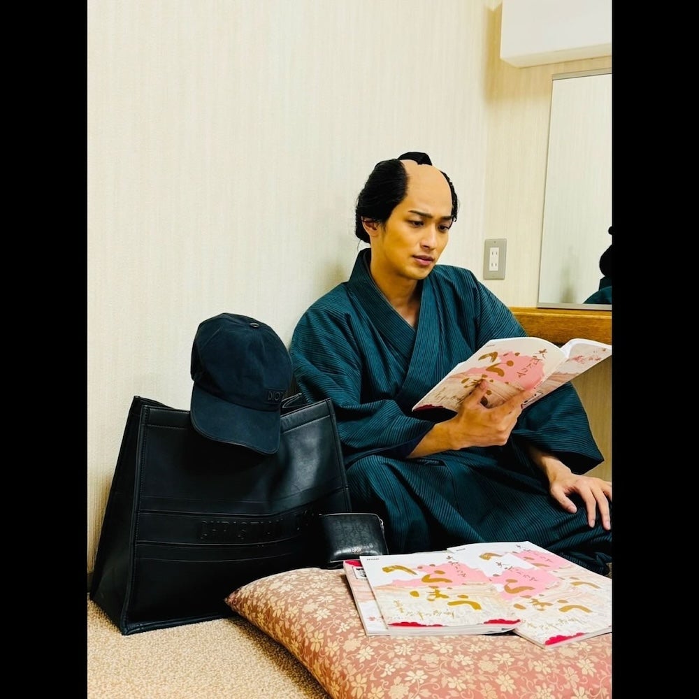 2025年大河主演・横浜流星、侍姿&Diorのスペシャルコラボ！？「ギャップ笑」