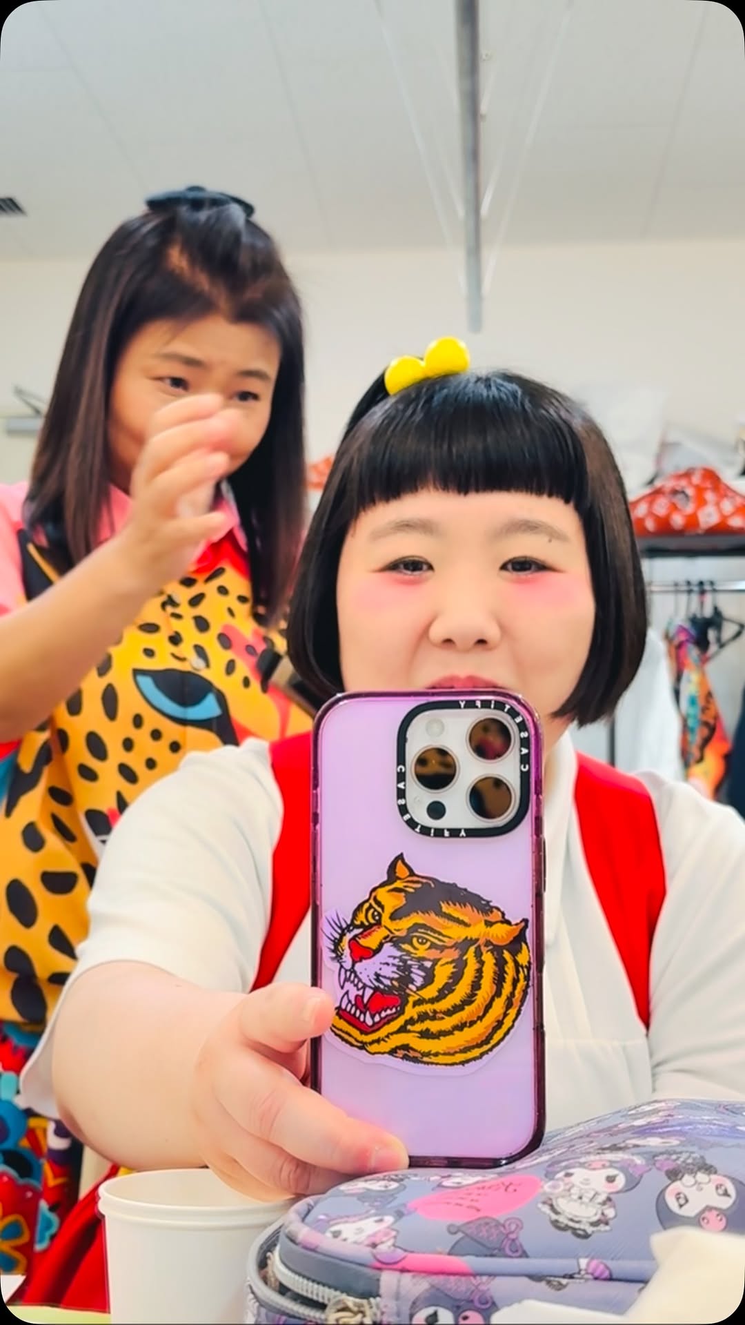 酒井藍、島田珠代に髪をセットしてもらうムービーが微笑ましいと話題