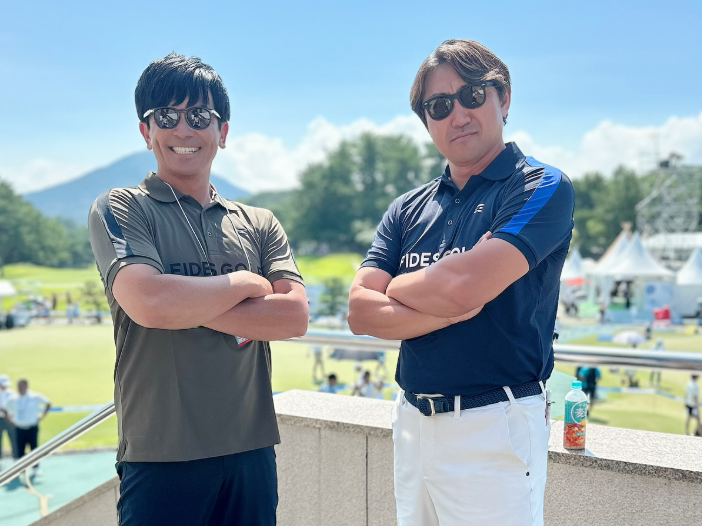 爽快体験！元プロ野球内川聖一、KBCオーガスタで初のラウンドリポーター