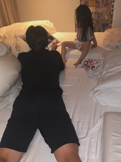 ヤクルト・高橋奎二が寝る前の娘とのほっこり時間を公開！