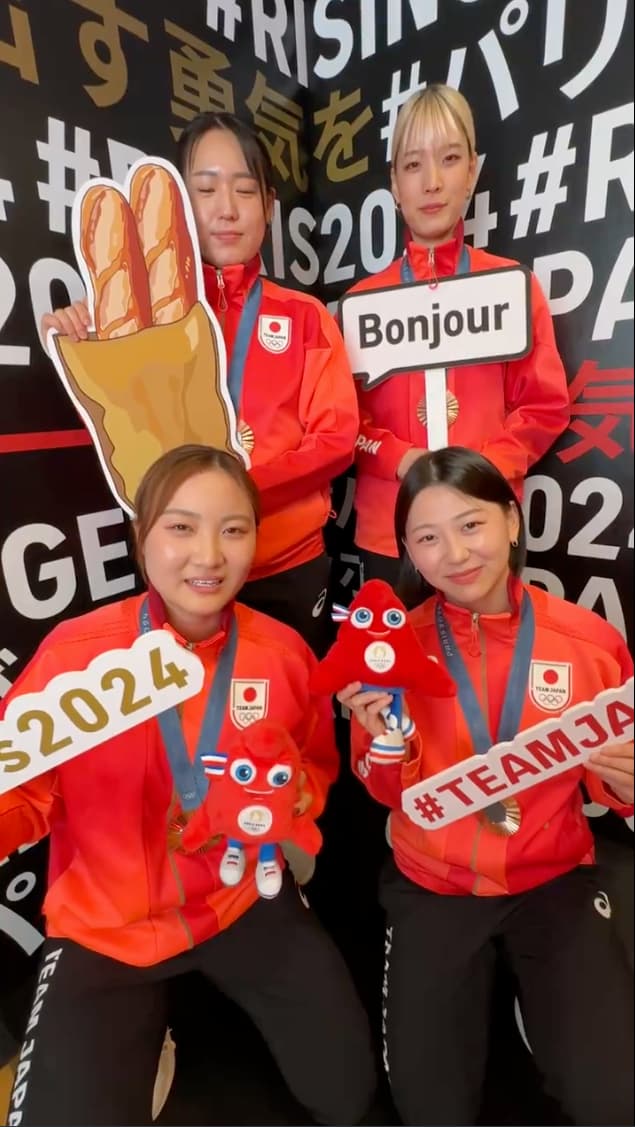 「アウェイの中でどんな気持ちで戦っていましたか？」女子サーブル団体に質問！