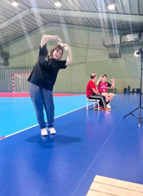 感動の報告！女子ハンドボール・尾﨑佳奈が現役引退後、新たにコーチ兼広報へ