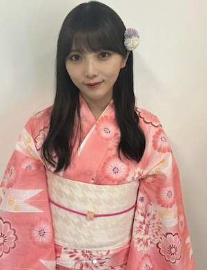 乃木坂46与田祐希が浴衣姿を投稿！
