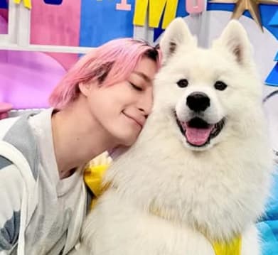 「両方可愛すぎん？」SnowMan・佐久間大介、自身の番組でサモエドと共演したことを報告！