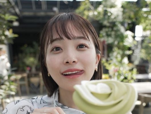今井春花、バニラと抹茶で咲かせた甘いバラ。見た目も味もときめく、初夏のひとくちスイートタイム