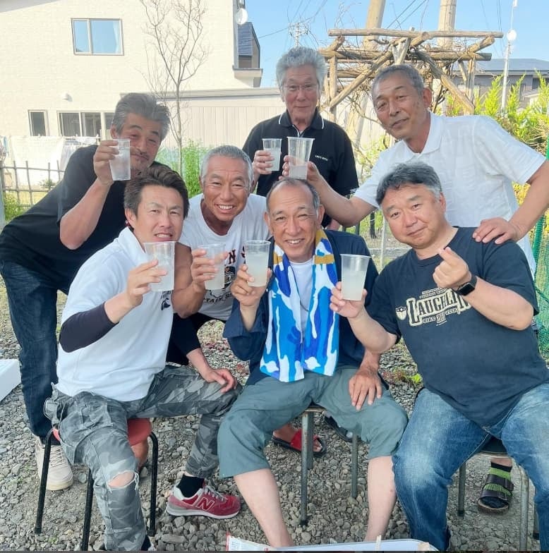柳葉敏郎、親父たちの全力野球！そして乾杯！
