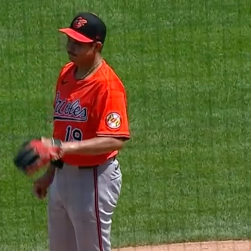 鮮やかな対照、オレンジvs青…菅野智之がカブス戦に登板 MLBJapan