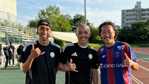 石川直宏、未来へつなぐ“ゴール”を共有　インクルーシブ＆スマイルフットボールで笑顔の輪