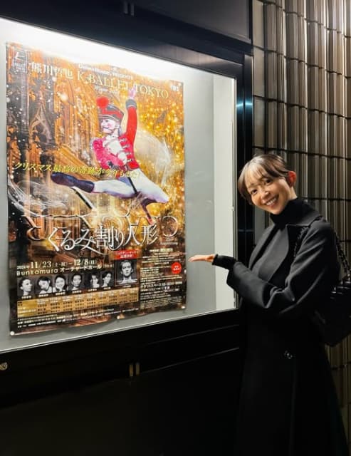 幼少期の写真も公開！松島花 家族とともにバレエ鑑賞