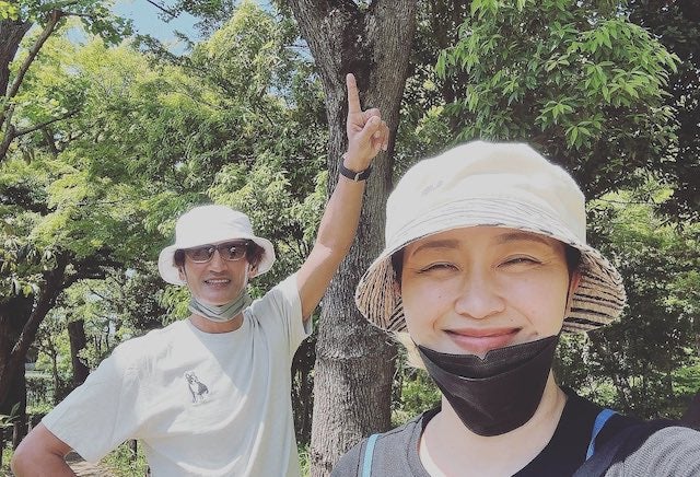 階段ダッシュで競争！？丸山桂里奈が地元を堪能する姿を公開🔥