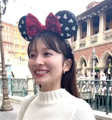 山本里菜、ディズニーシーでのカチューシャ姿にファン歓喜！