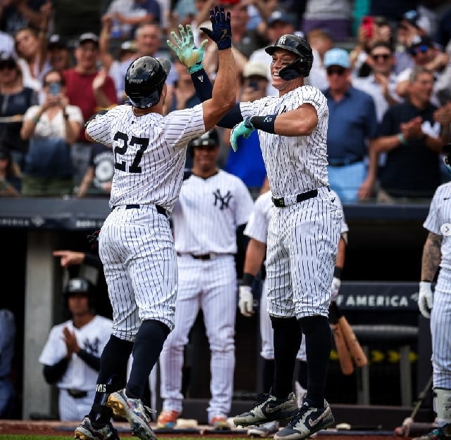 ジャッジ、3戦連発となる48号ホームランを放つ!