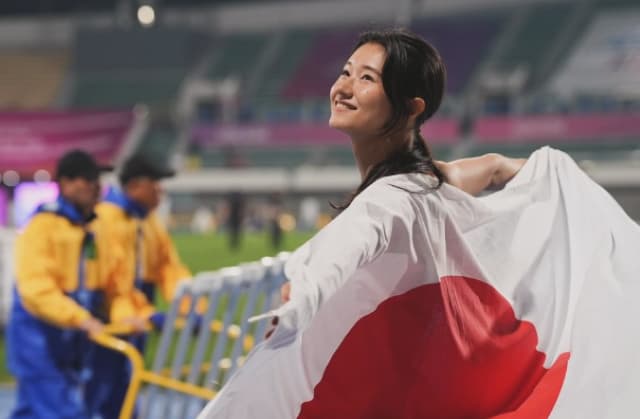 「連戦お疲れ様でした」美人陸上選手・田中佑美が“アジア選手権2位”を報告！