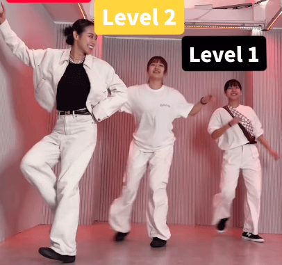 「あ、足が吊りそうだ！！」高速のステップダンサー美女、LEVEL3の”床ステ”比較動画に絶賛！