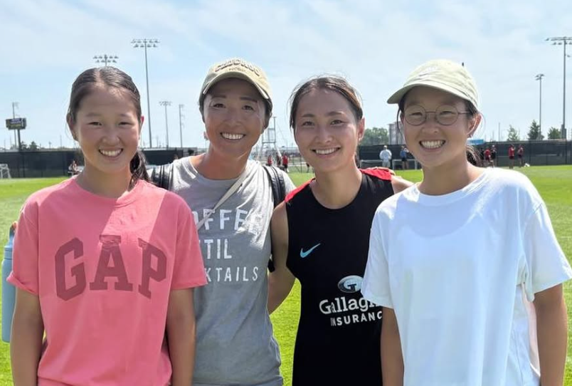 元なでしこ 永里優季が夏のスポーツ交流“トレーニング＋楽しむ”姿に注目