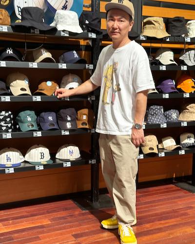 かまいたち山内NEW ERAの展示会に参戦🔥🔥