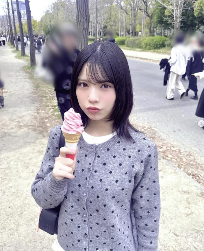 隅野和奏「ソフトクリームどう食べる？」とファンに問う