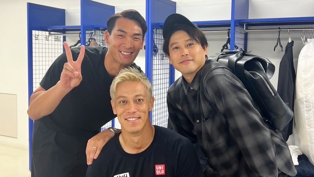 槙野智章、「いい3人じゃろ？」豪華サッカー界のレジェンド集結ショット公開