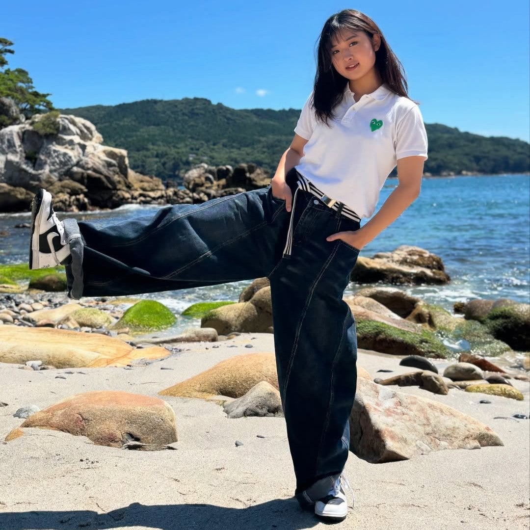 現役大学生の女子プロキックボクサーがおしゃれ私服で海へ。「やっぱり夏が好き」と爽やかショットを投稿！