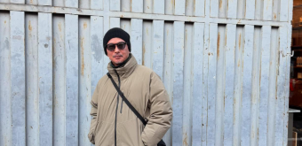 椎名桔平、新年の街ぶらを満喫！正月休み後の撮影に意欲