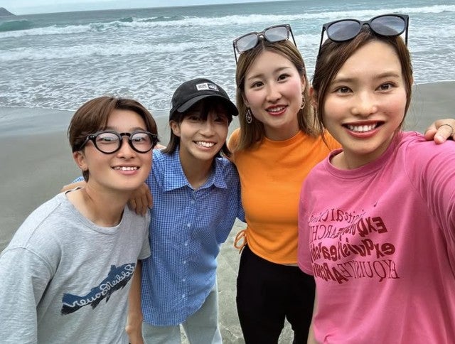 仙台の海でリフレッシュ！女子サッカー・大西若菜の笑顔あふれるオフ旅