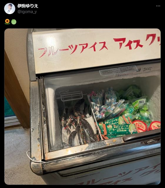 「懐かしい…」女性声優がノスタルジックなアイスの写真を投稿