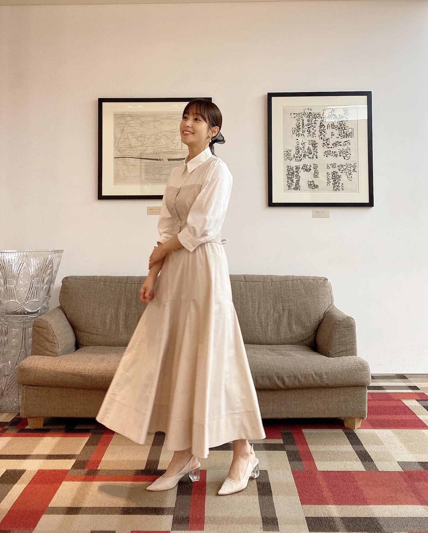 「どうやってもステキ❣️」鷲見玲奈さんが