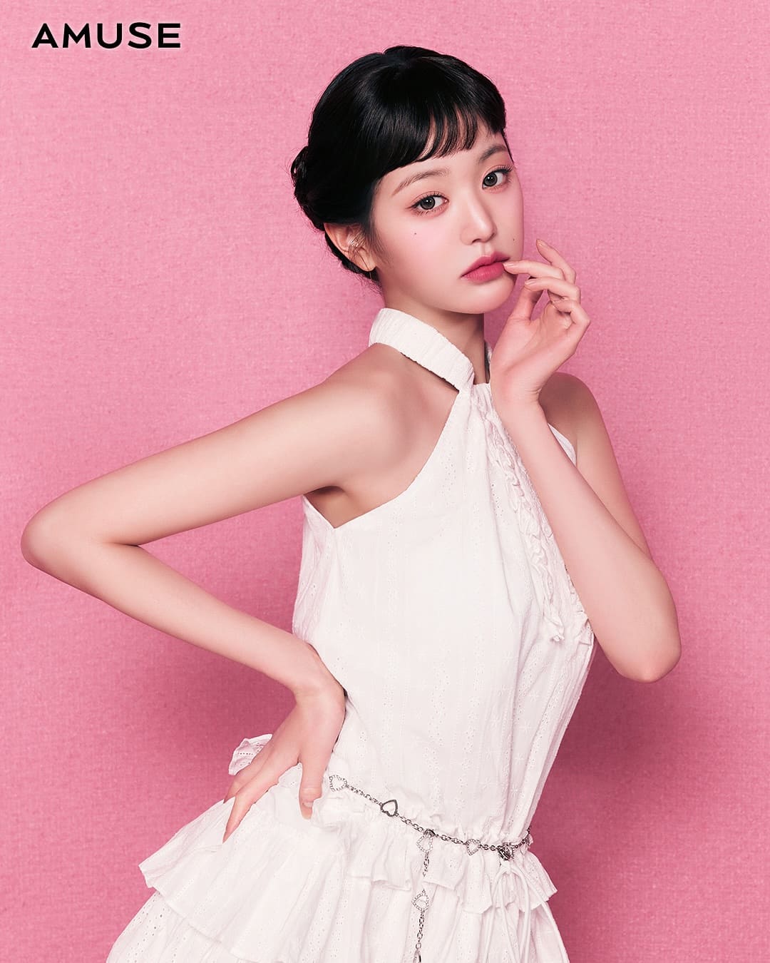 「何でも似合う」IVE・ウォニョン、昭和感溢れる髪型でファン魅了