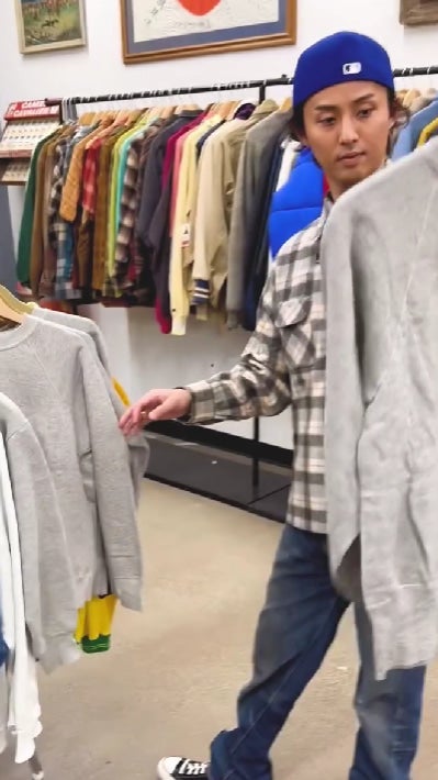 Kis-My-Ft2 藤ヶ谷太輔、長年の夢をLAで実現！古着に没頭するプライベート感あふれる様子を公開