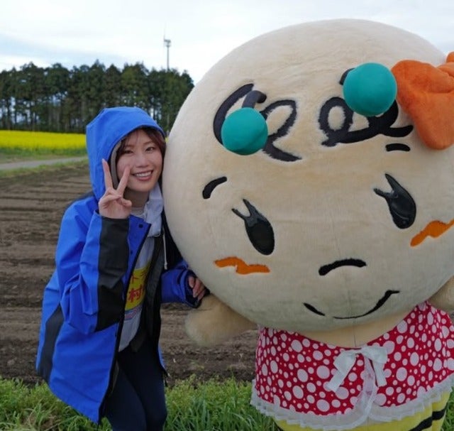 稲村亜美が青森県の菜の花マラソンにゲストランナーとして参加！