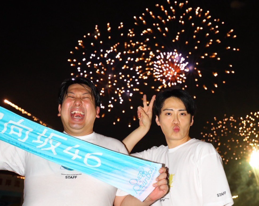 「ジャンボの顔が良すぎるw」レインボー・池田直人、相方と幕張花火大会に参加した様子を大公開！