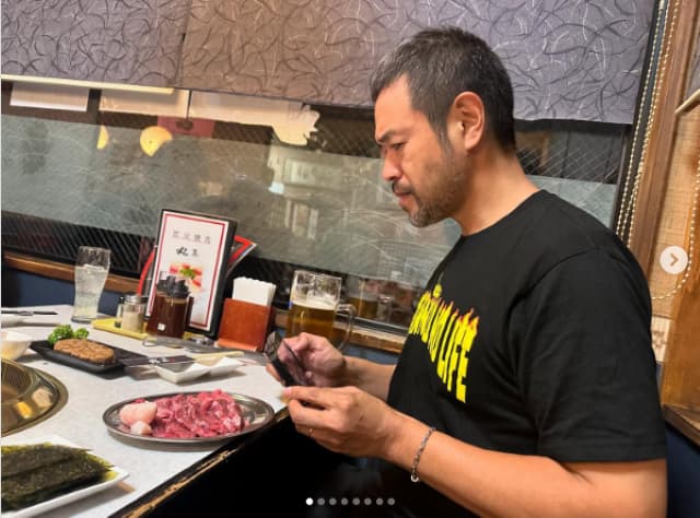 小石田純一＆ニッチロー、飯田焼肉を満喫！