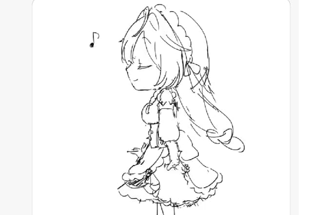 にじさんじ・綺沙良が楽しげに歩く少女のGIFを投稿！「きゃー！スーパーかわいい」