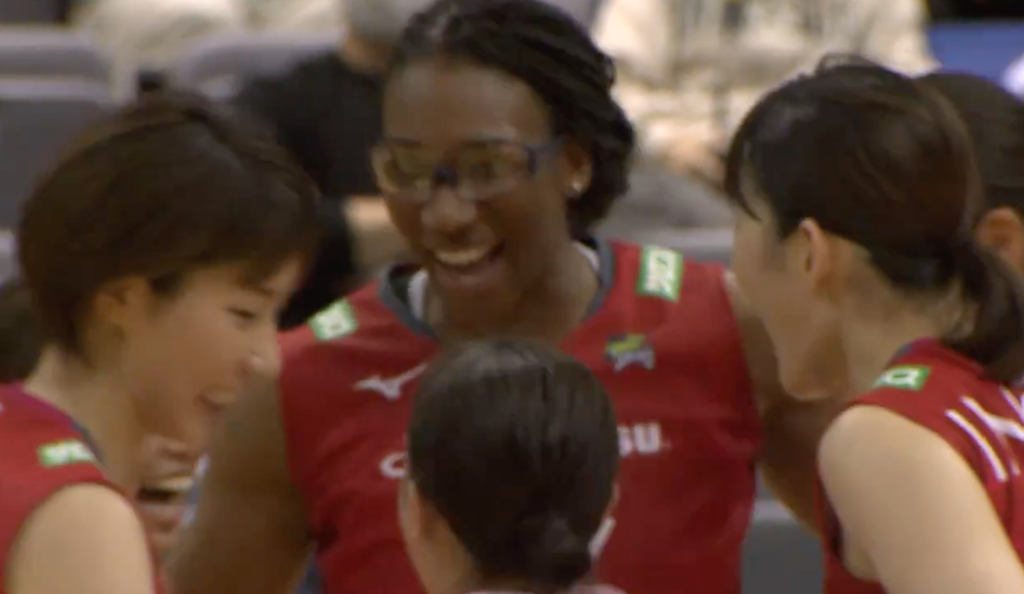 Ｖリーグ女子　トヨタ車体クインシーズ vs. 久光スプリングス 2021/10/30【ハイライト】