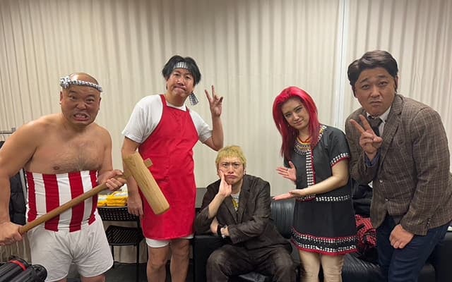 ものまね芸人JP、クールポコら芸人仲間たちとオフショットを公開。豪華な顔ぶれにファン歓喜！