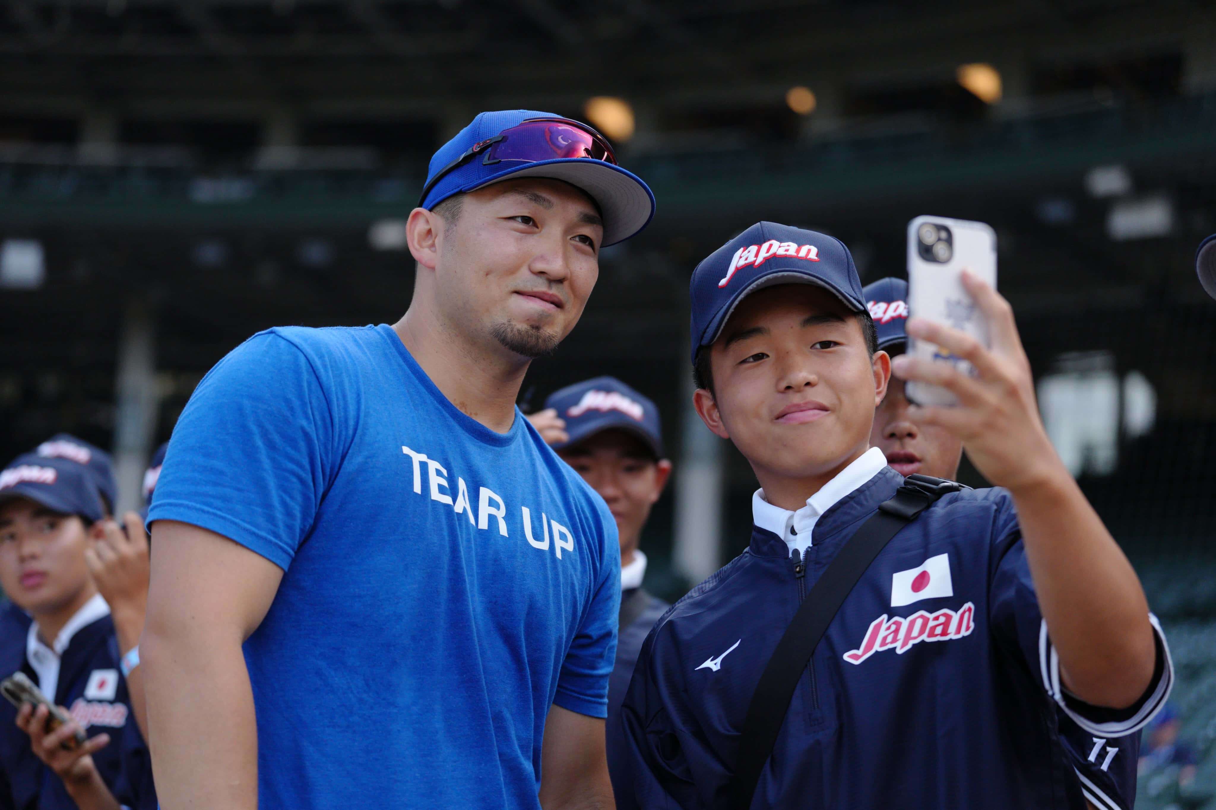 カブス鈴木誠也、野球少年と特別な瞬間