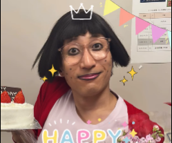 小寺真理、新喜劇の合間に誕生日祝い！すちさん地元で笑顔あふれるひととき！