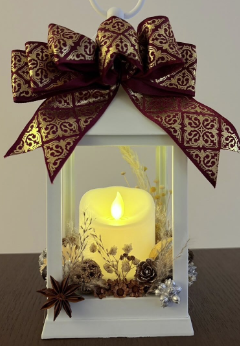 尾崎里紗、手作りランタンでクリスマス気分を先取り！冬のムードたっぷりの作品にファンから称賛の嵐