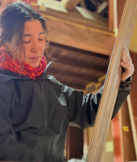 タサン志麻、古民家改修2年目へ「塗料塗りは上達しました！」