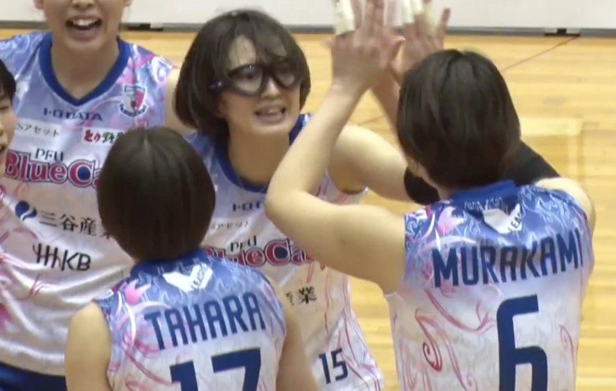 Ｖリーグ女子　日立Astemoリヴァーレ vs. PFUブルーキャッツ 2022/1/30【ハイライト】