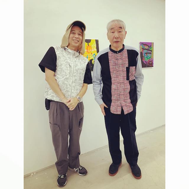 有吉がオバさんに！？蛭子能収とのショットを披露👀