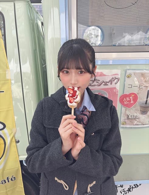 18歳HKT48メンバーが『ハイスク祭』に参加！スイーツを食べる姿にファン「国宝級可愛ぃぃ！ 」