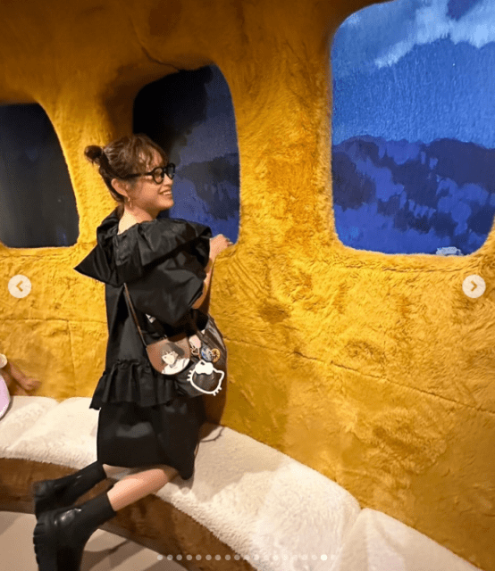 高橋愛が「ネコバス」に乗車⁉「うらやましい！」の声続々！