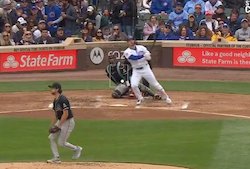 鈴木誠也、第6号ホームラン！2回に2ラン放つ