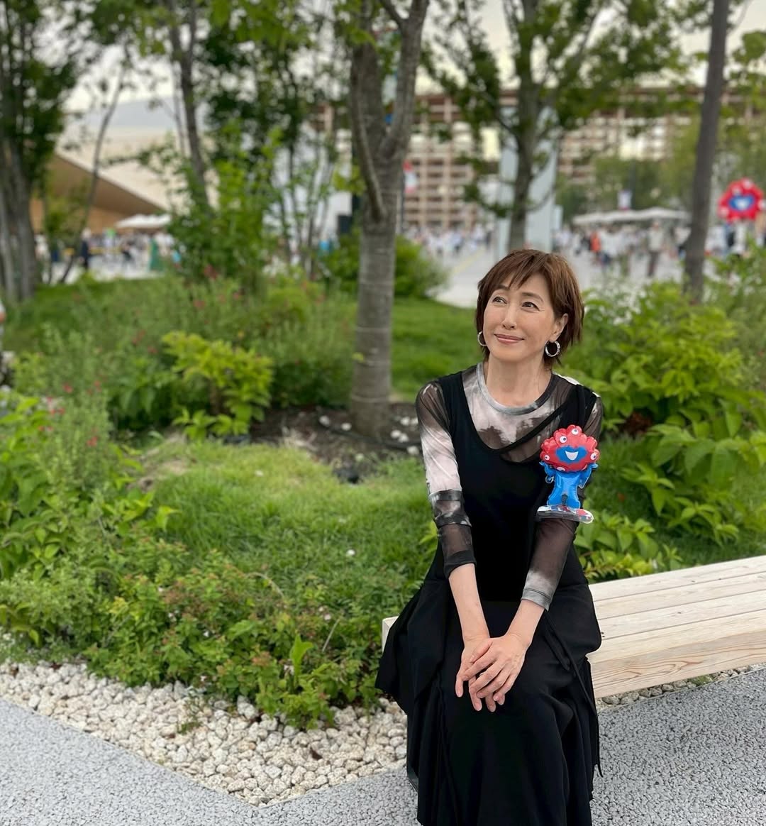 あの大女優の”大阪万博一人編”！藤原紀香に撮影してもらったショットを大公開！