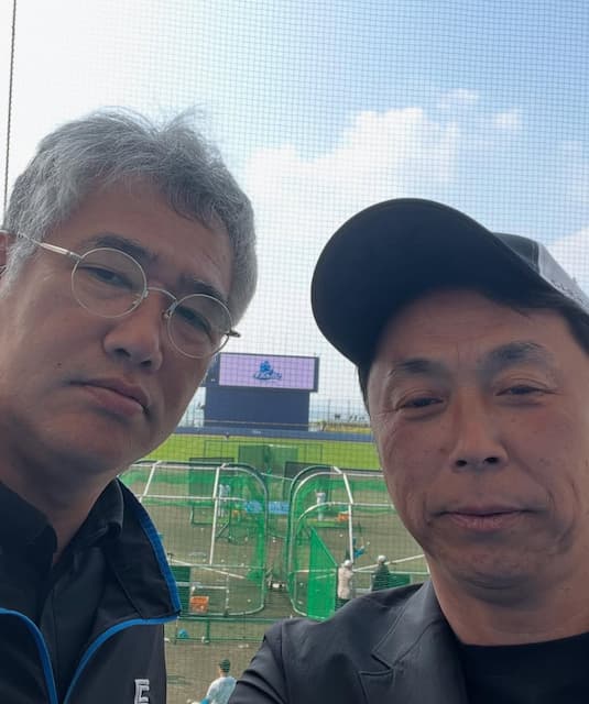 宮本慎也、日本ハムキャンプ視察！『若い選手が育ってますねー^_^』